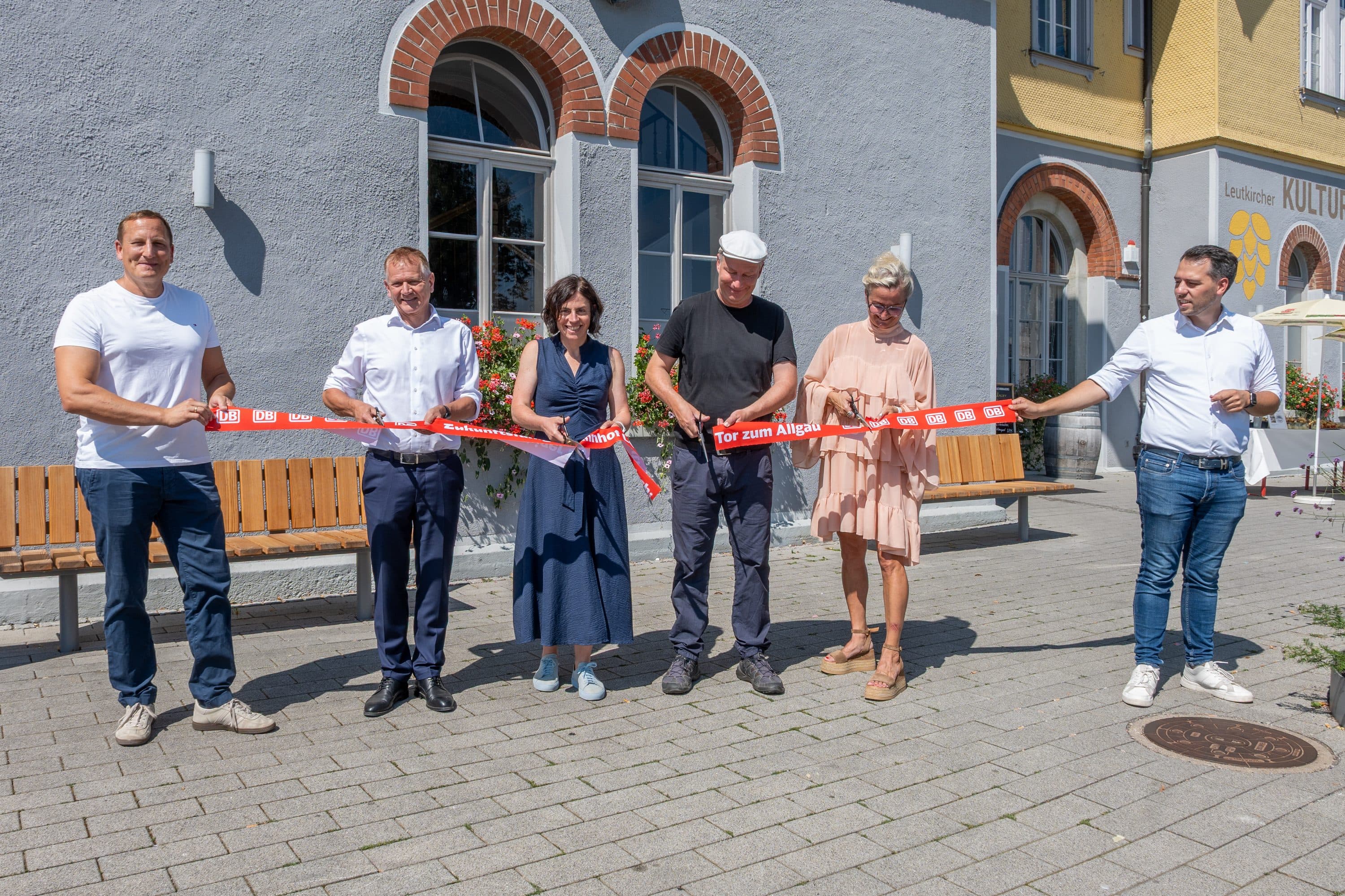 Zukunftsbahnhof in Leutkirch offiziell eröffnet