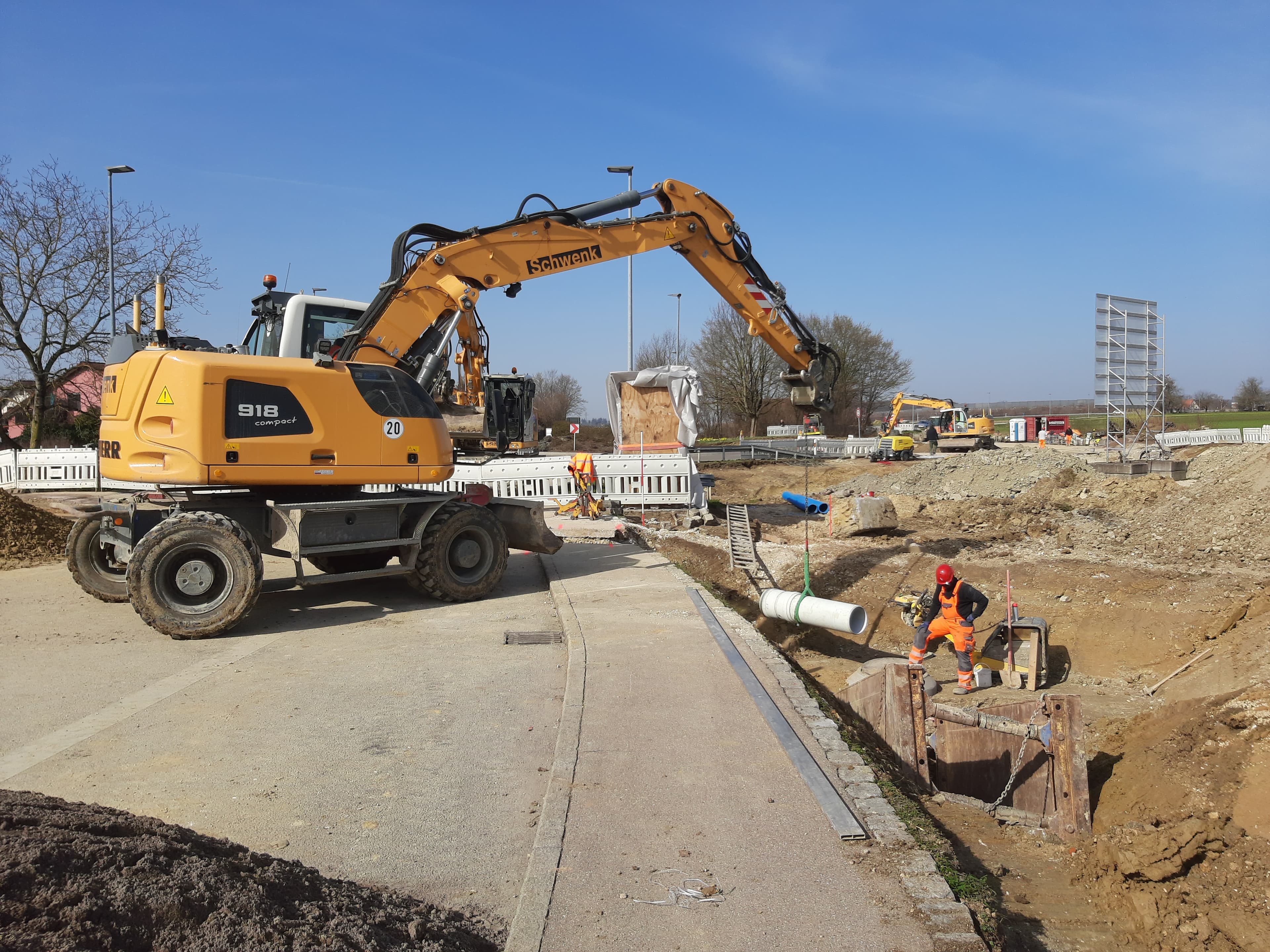 Tag der offenen Baustelle im Gewerbegebiet Rosenloh: Einblicke ins Projekt