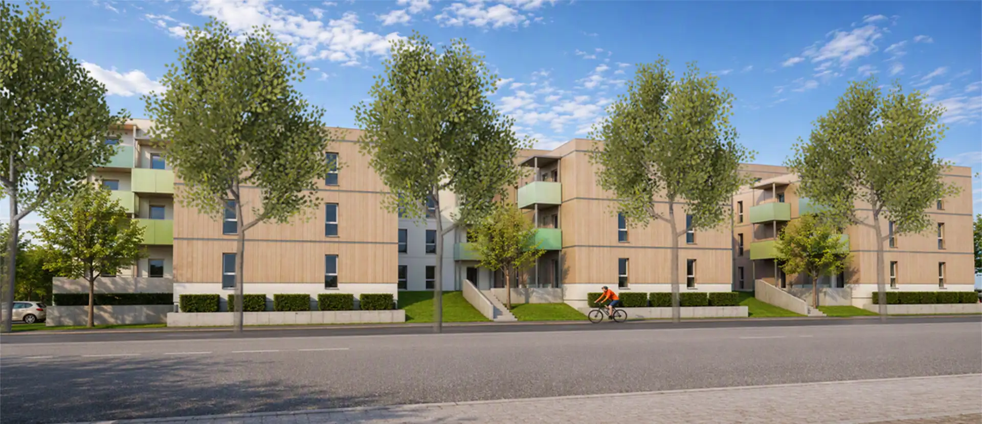54 Wohnungen können in der Paulinenstraße neu gebaut werden. (Visualisierung: SWG) - 2 -