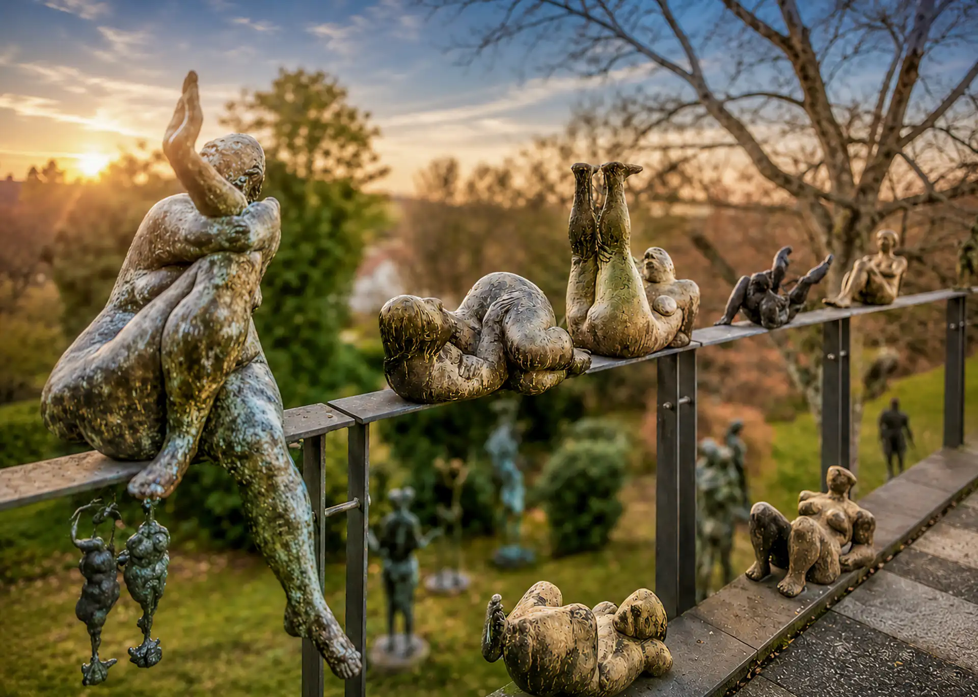 „Nuss. Hautnah.“: Kunstspaziergang am Skulpturenpfad Strümpfelbach