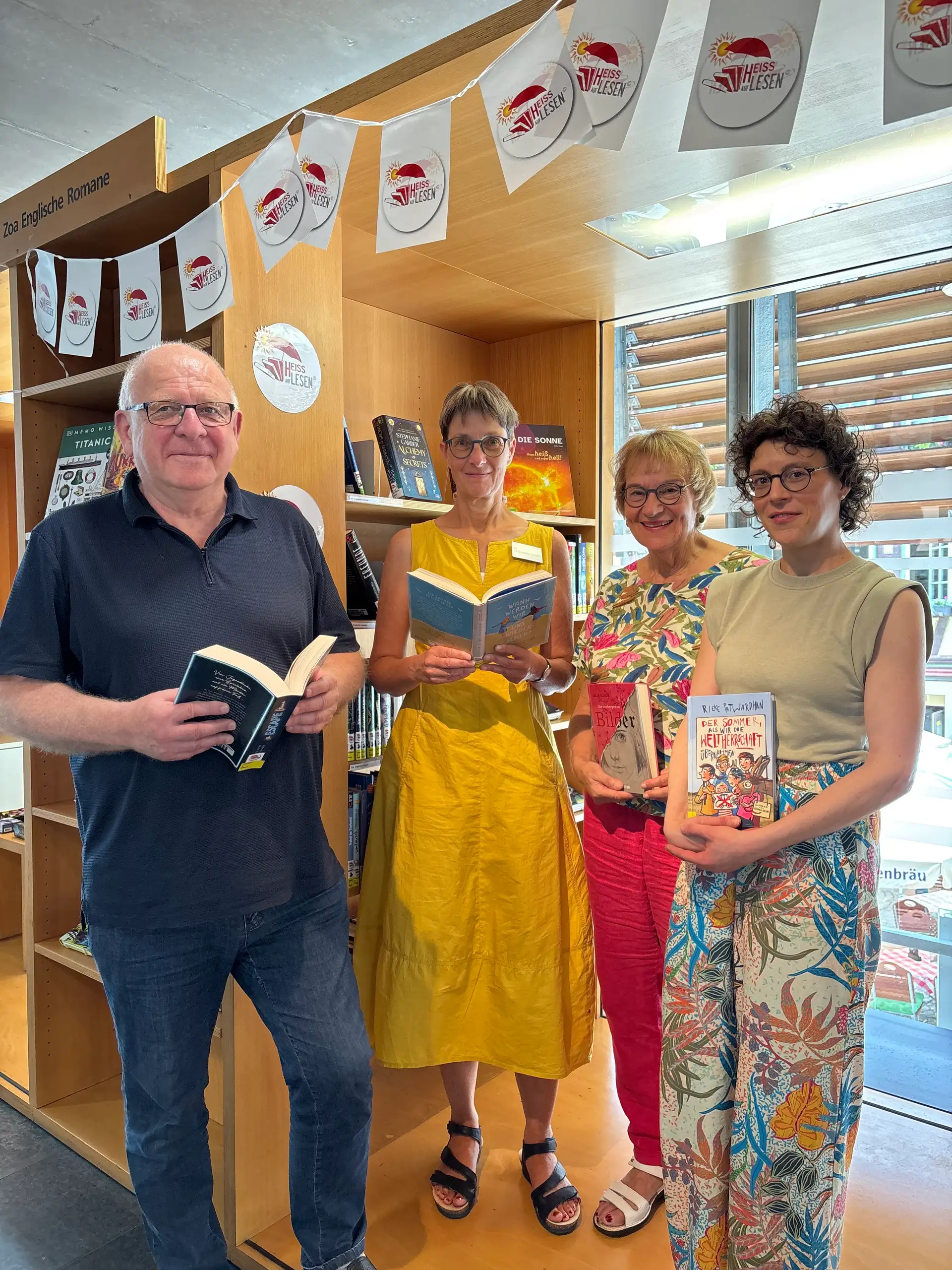 Unterstützung für den Ferienleseclub Heiß auf Lesen in Schwäbisch Hall