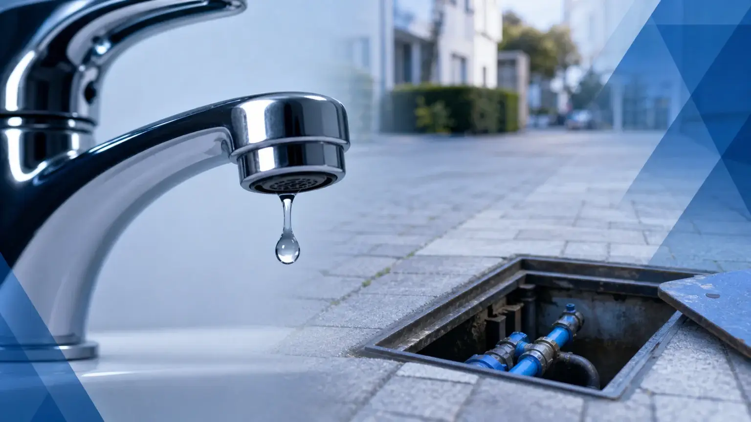 Wasserrohrbruch in Metzingen-Neuhausen: Sperrung der Glemser Straße und Einschränkungen