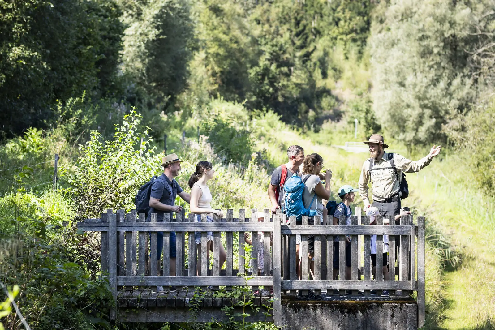 Familienführung im Naturschutzgebiet Moosmühle am Leutkircher Stadtweiher