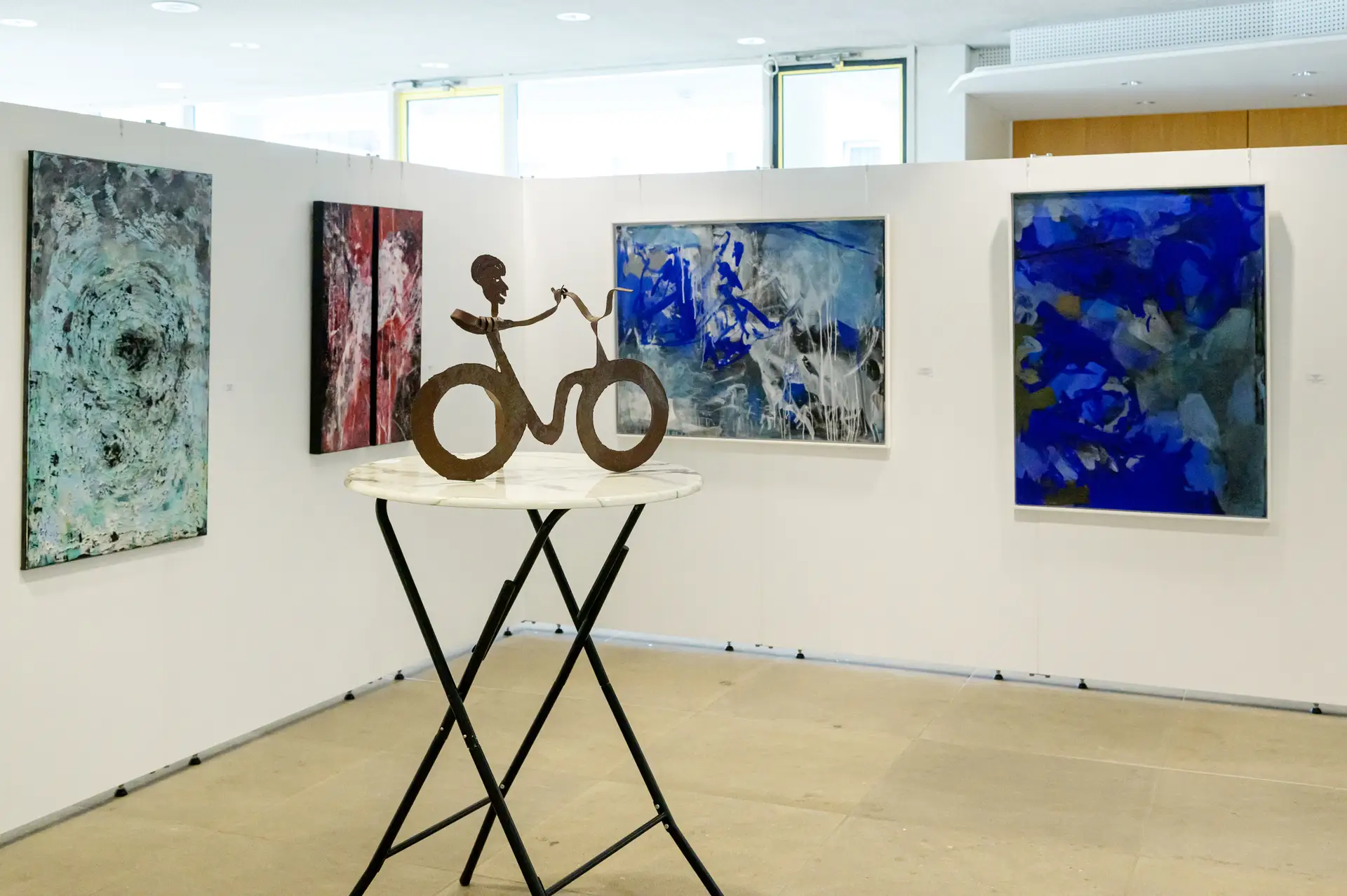 Werke aus der Hobbykunst-Ausstellung 2024