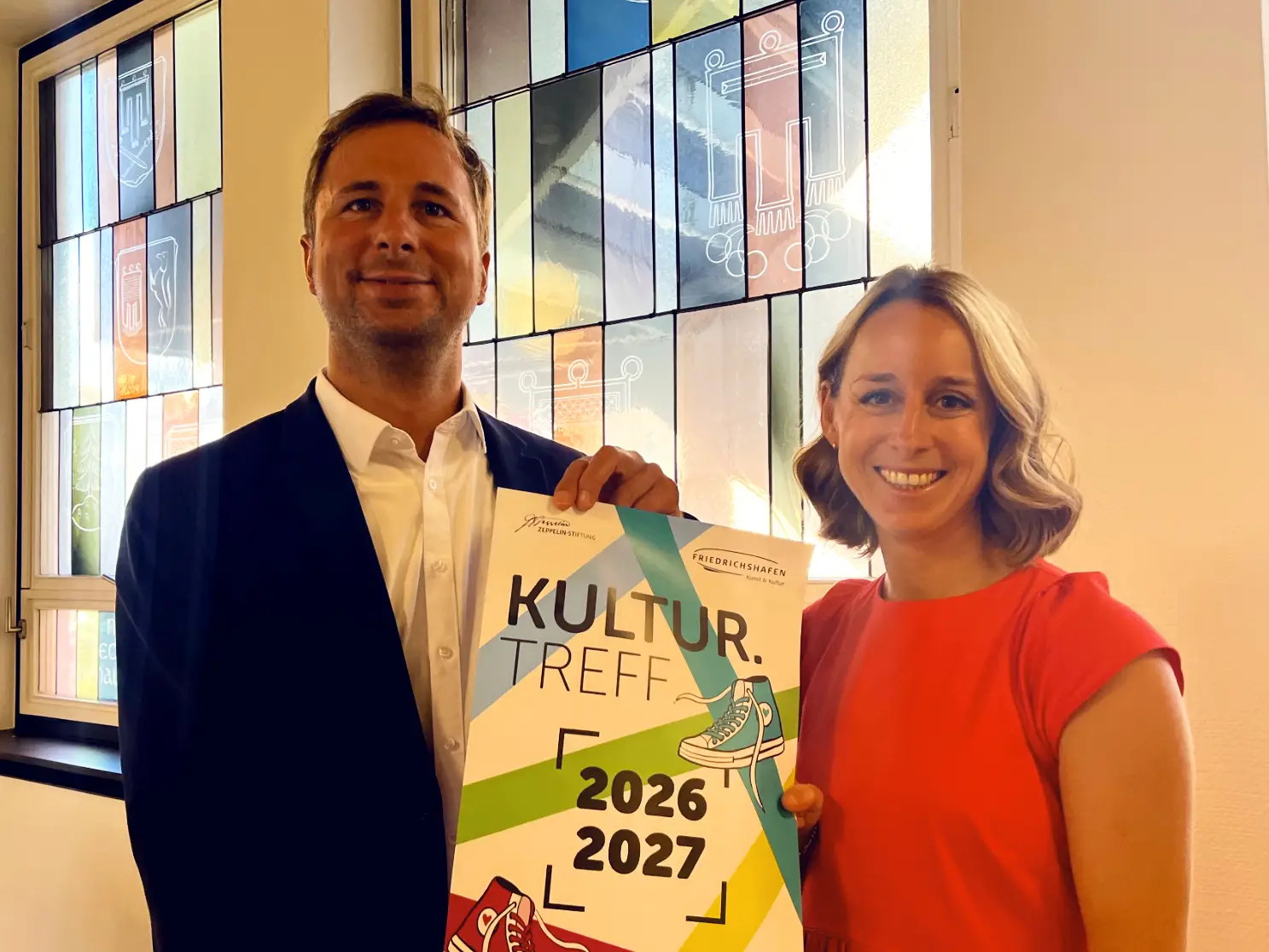 Erster Bürgermeister Andreas Hein und Amtsleiterin Dr.