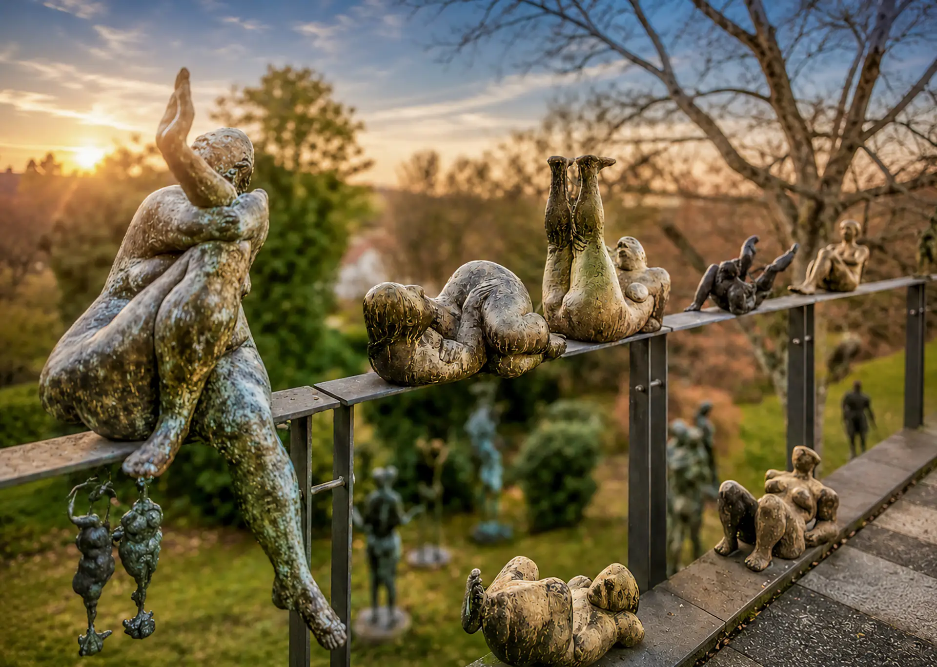 „Nuss. Hautnah.“: Kunstspaziergang am Skulpturenpfad Strümpfelbach