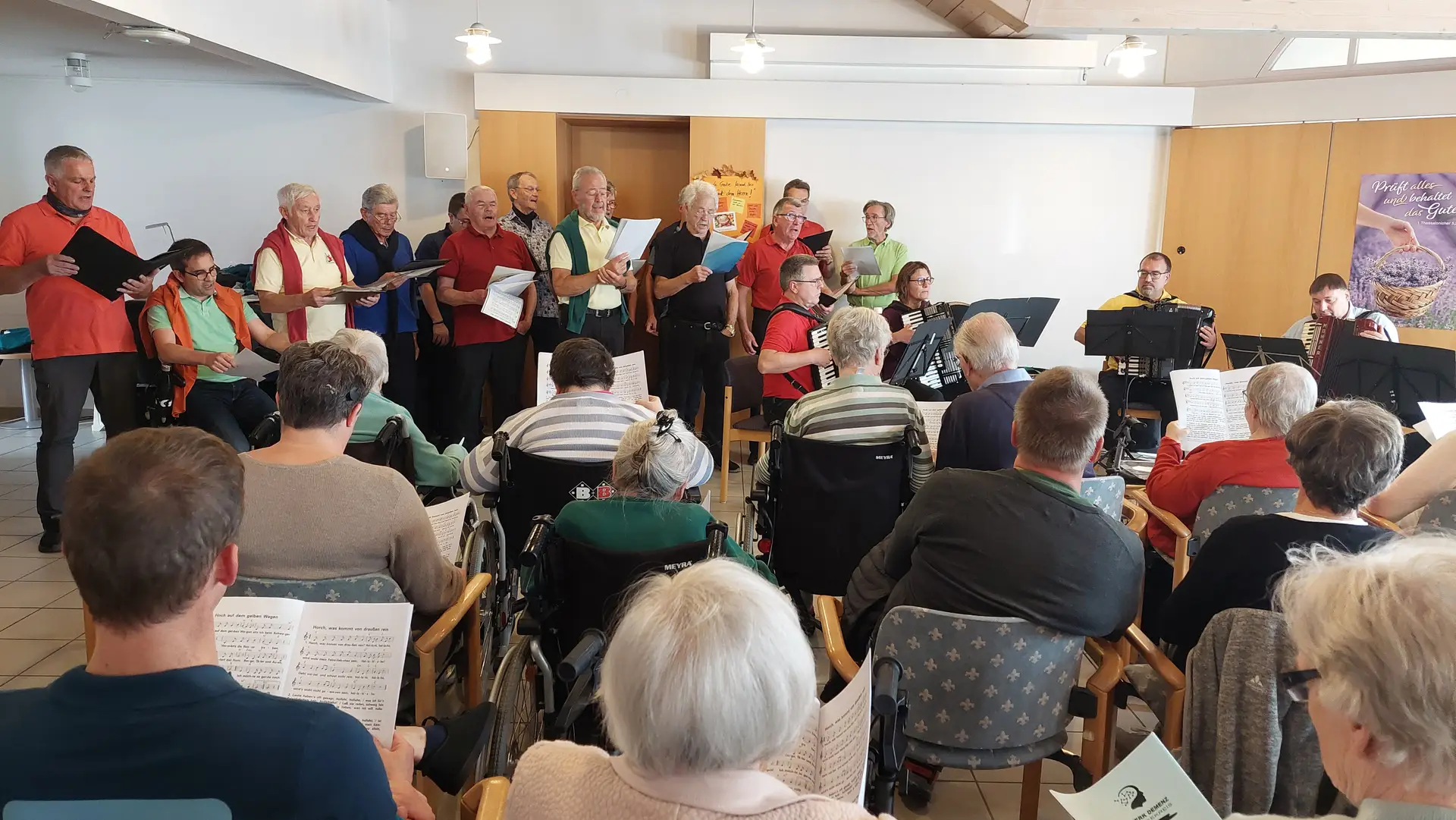 (Textende) Bildinfo Melodien gegen das Vergessen – Erinnerungen in Dur und Moll: Konzert aus dem Programm zum Welt-Alzheimer-Tag 2025.