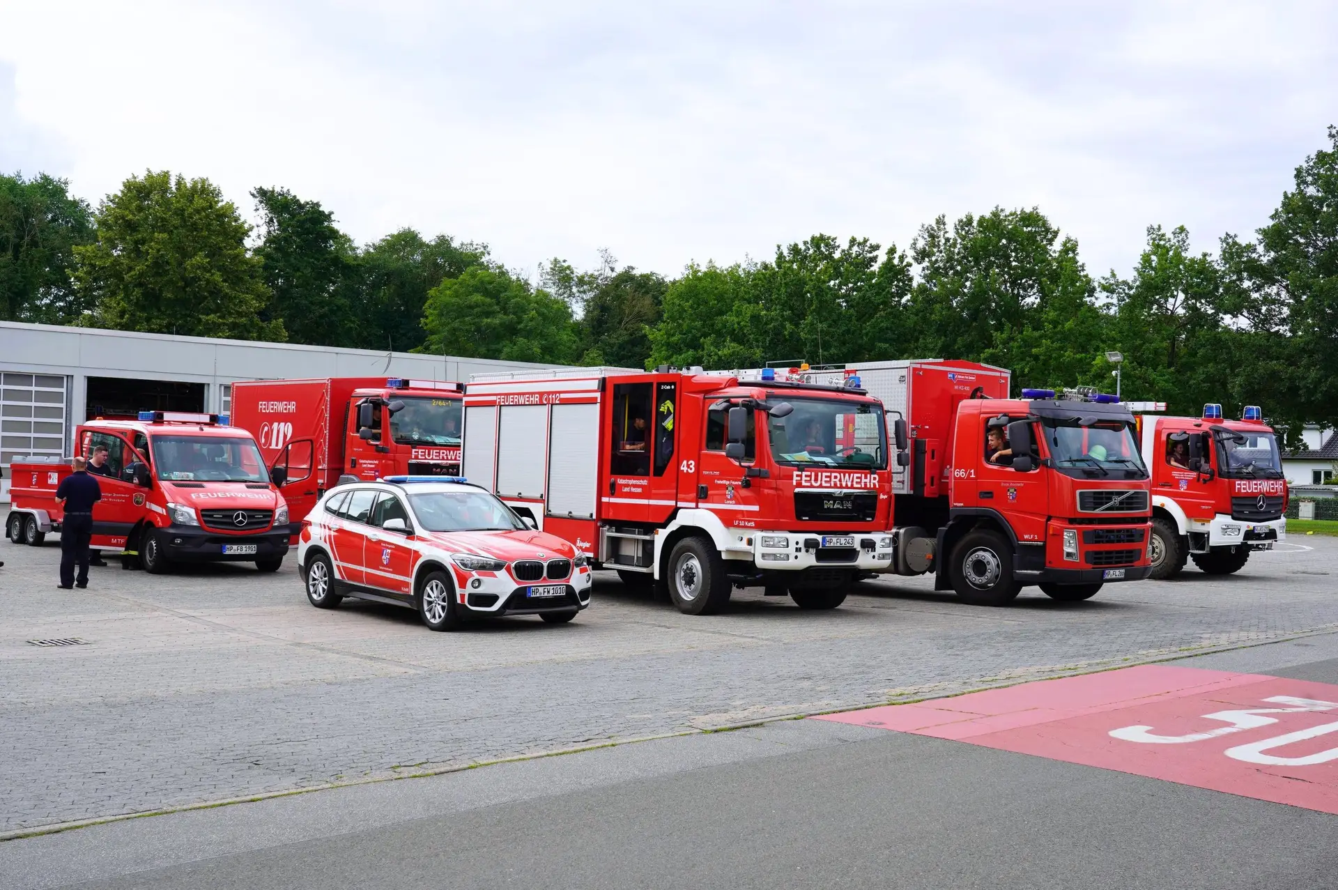 Bei der groß angelegten Übung kommen unter anderem Feuerwehren zusammen, um sich gemeinsam auf den Ernstfall vorzubereiten.