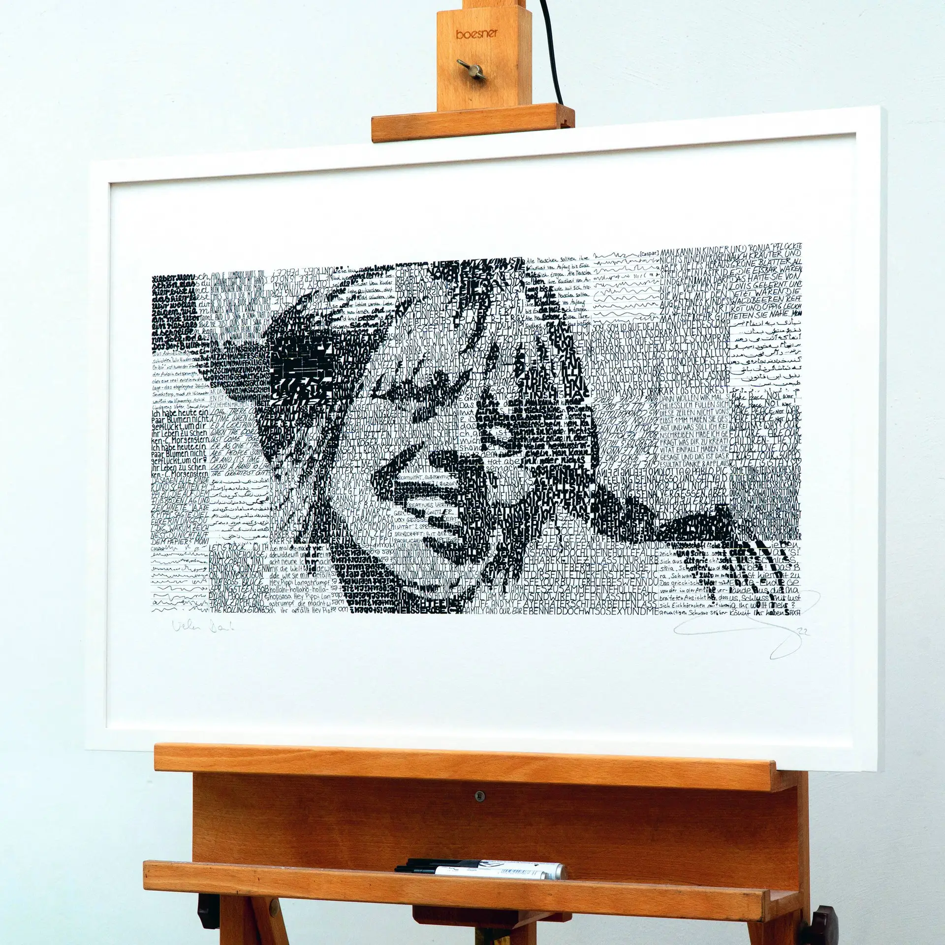 Das PatchArtWork „Pippi“ aus dem Freundeskreis von Atelier SAXA: Das inklusive Konzept des Projekts „SAXA macht Schule“ ermöglicht persönliche Erfolgserlebnisse ohne Frustration – unabhängig von Klassenstufe, Muttersprache oder Schulform.