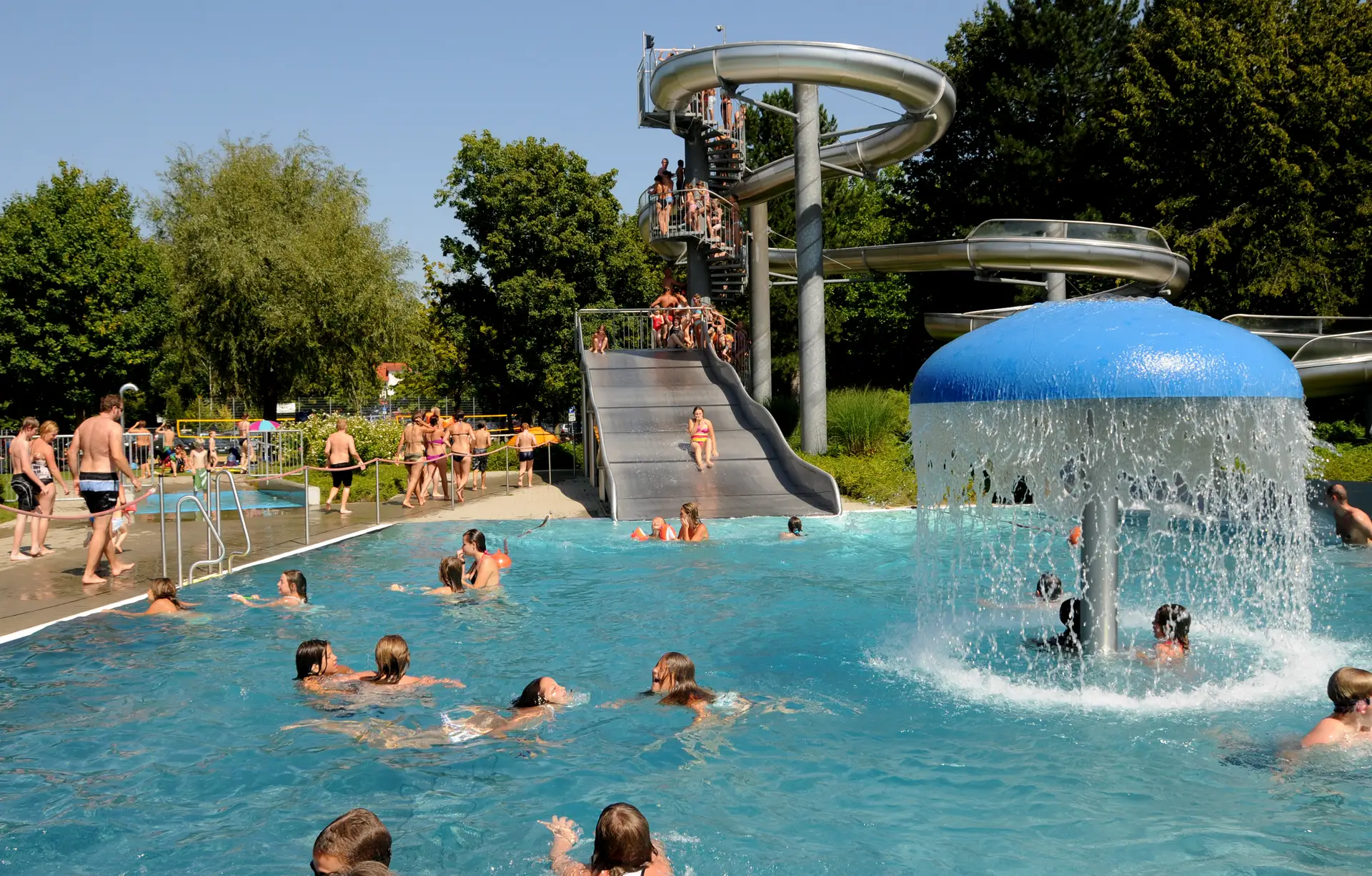 Das Freibad bleibt bis 20. September geöffnet.